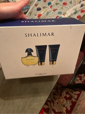 Authentic Guerlain Shalimar empty gift set storage box